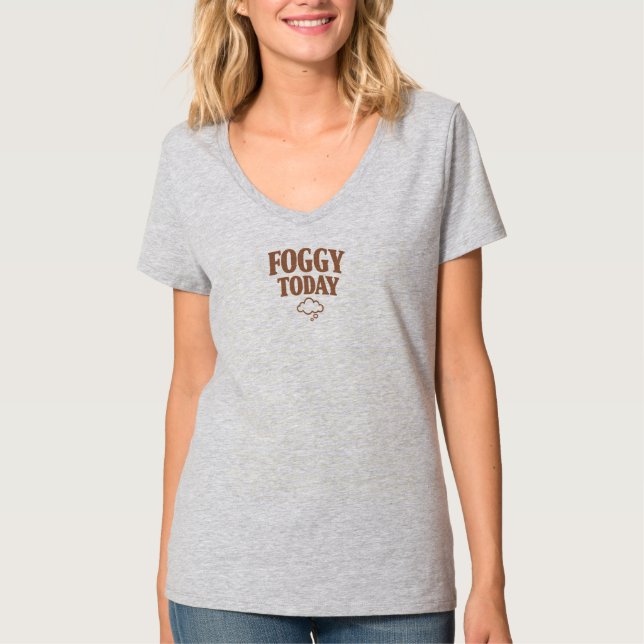 Camiseta Nebuloso Hoje (Frente)