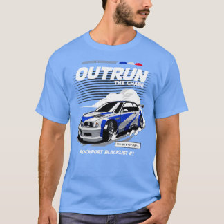 Camiseta Necessidade da velocidade mais desejada BMW M3 GTR