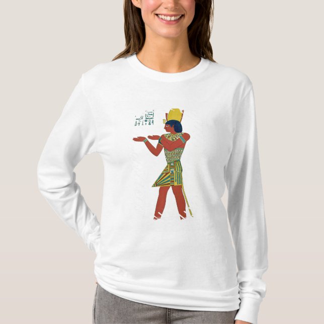 Camiseta Nectanebo mim que visto a coroa dobro (Frente)