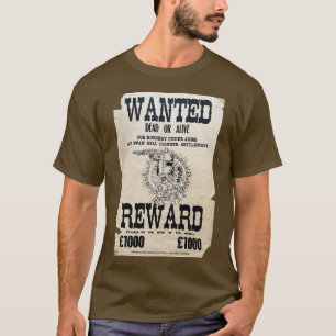 Camiseta Ned Kelly Queria Morto Ou Poster Vivo