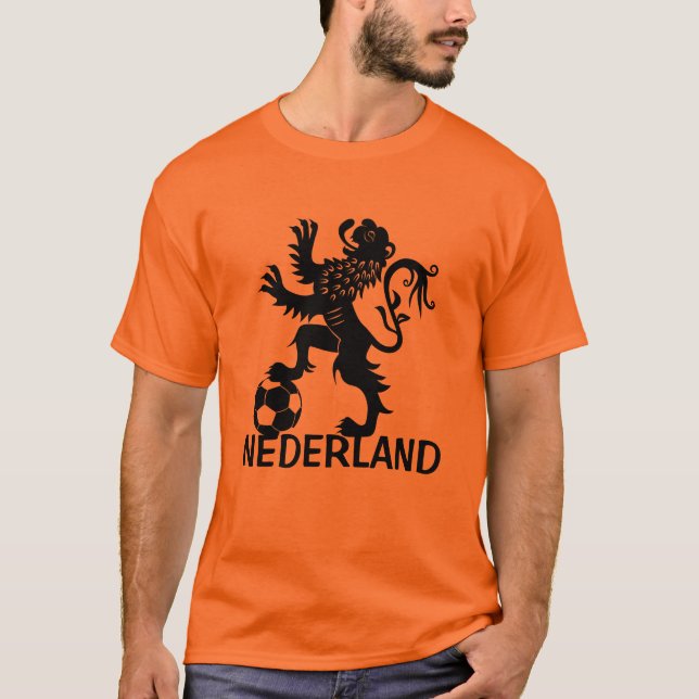 Camiseta Nederland T-Shirt - Holland Soccer Shirt (Frente)