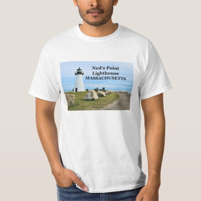 Camiseta Ned's Point Lighthouse, Massachusetts T-Shirt (Frente)