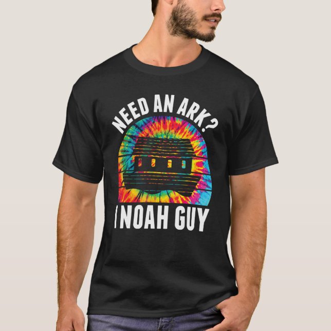 Camiseta Need an Ark I Noah Guy  Jesus Bible Faith Christia (Frente)