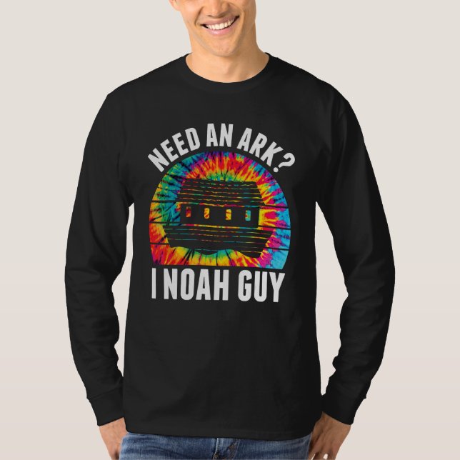 Camiseta Need an Ark I Noah Guy  Jesus Bible Faith Christia (Frente)