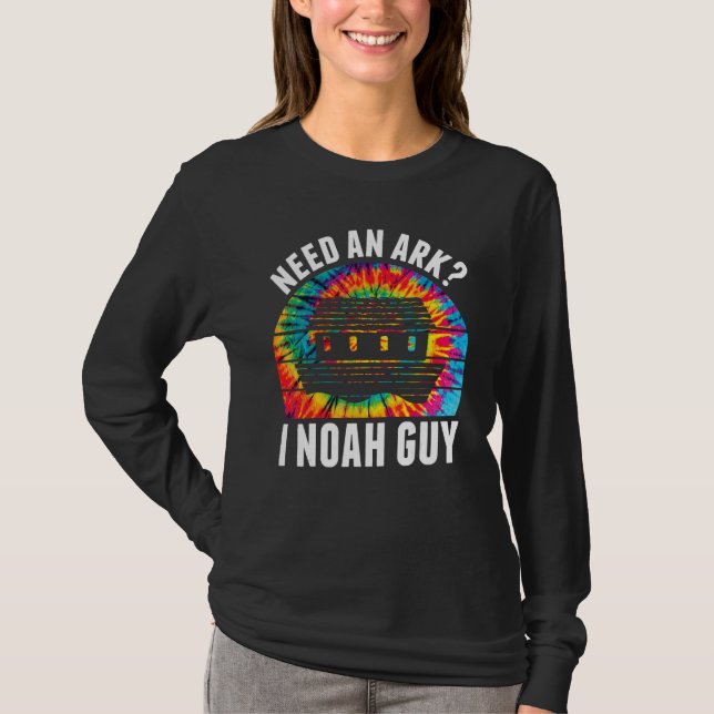 Camiseta Need an Ark I Noah Guy  Jesus Bible Faith Christia (Frente)