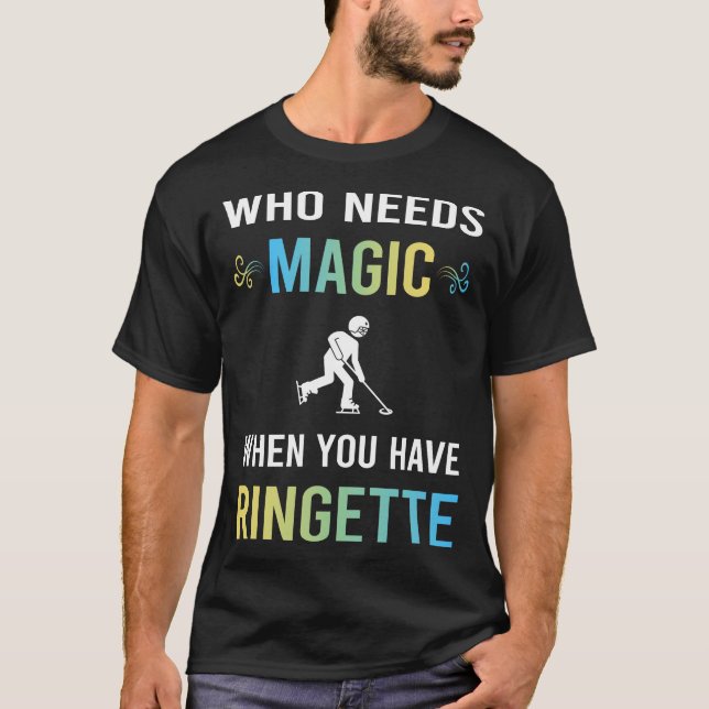 Camiseta Need Magic Ringette (Frente)