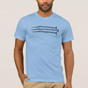 Camiseta Needlefish Trio