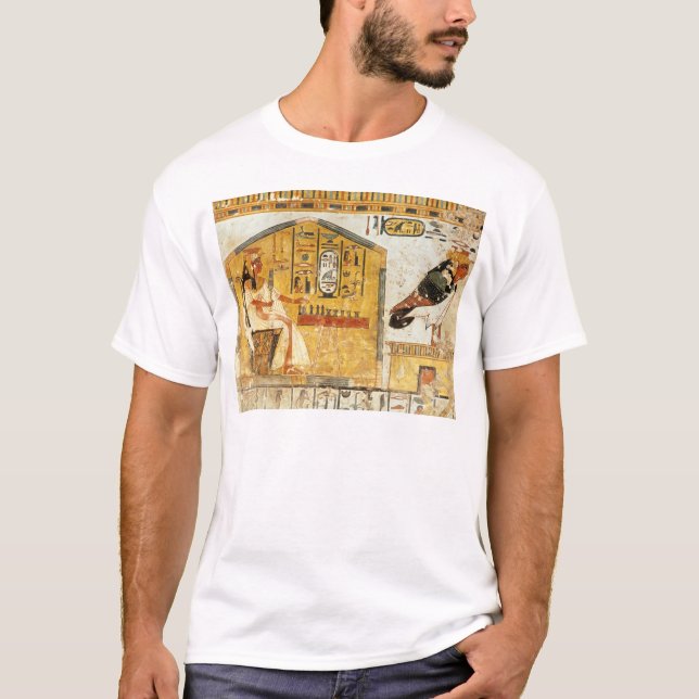 Camiseta Nefertari que joga o senet (Frente)