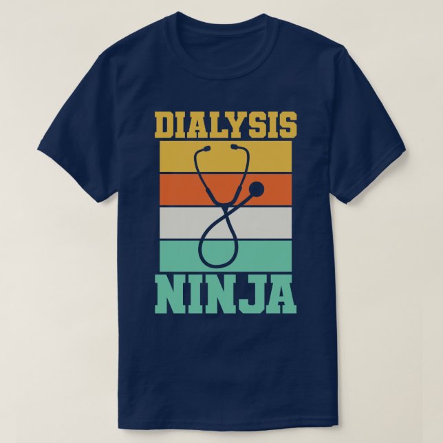 Camiseta Nefrologia de Diálise (Frente do Design)