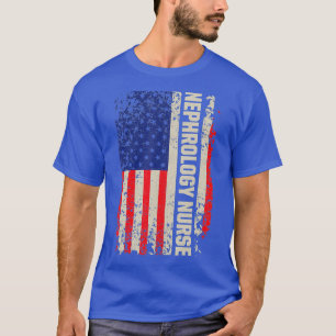 Camiseta Nefrologia Enfermeira Auxiliar de Sinalizador Enfe