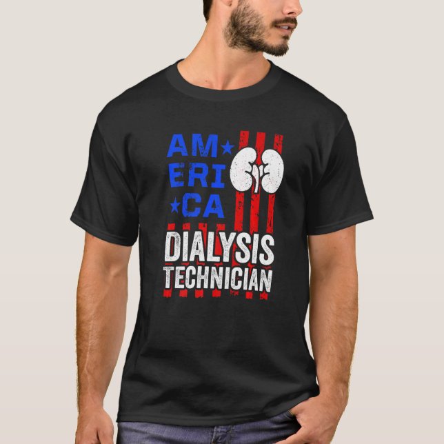 Camiseta Nefrologia Técnica de Diálise Tech 3 (Frente)
