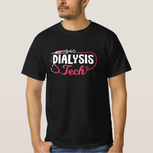 Camiseta Nefrologia Tecnológica em Enfermeira de Diálise Te
