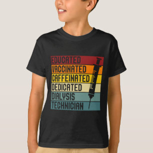 Camiseta Nefrologia Tecnológica por Diálise Técnica do Técn