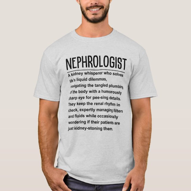 Camiseta Nefrologista (Frente)