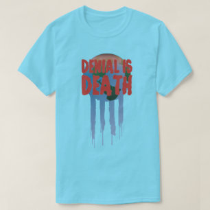 Camiseta Negação das Alterações Climáticas é Morte