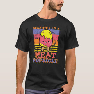Camiseta Negativo Sou Um Picolé De Carne Para Mulheres Home