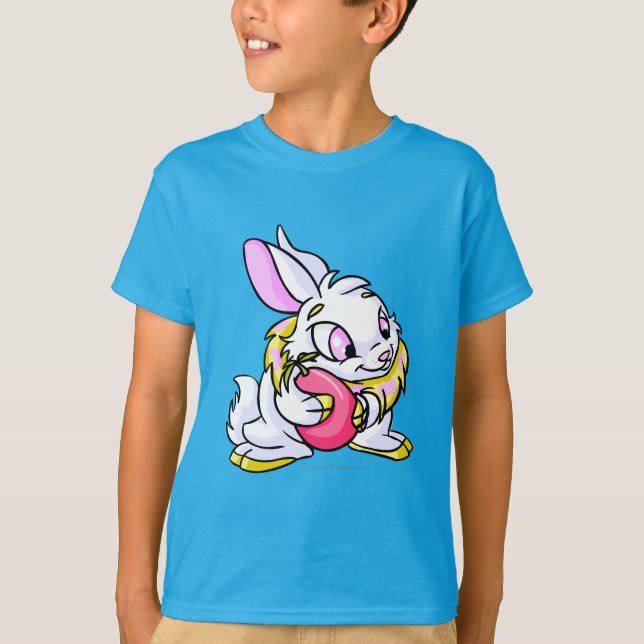 Camiseta Negg de abraço amarelo cibunny (Frente)