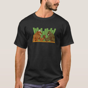 Camiseta Negociação Comercial Bolsa Bull Bull Vs Bear I