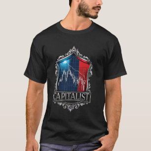 Camiseta Negociação de Ações Forex Trader Day Trader Capita