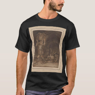 Camiseta Negociação de Cavalos numa Feira Rural Arthur Rack