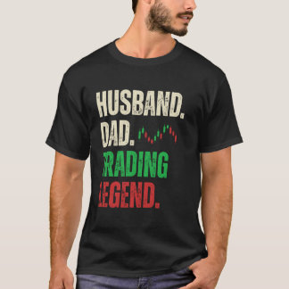 Camiseta Negociação de Dia Legal Para Pai Pai Ações Trader 