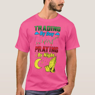 Camiseta Negociação Por Dia De Rezação À Noite, Comerciante