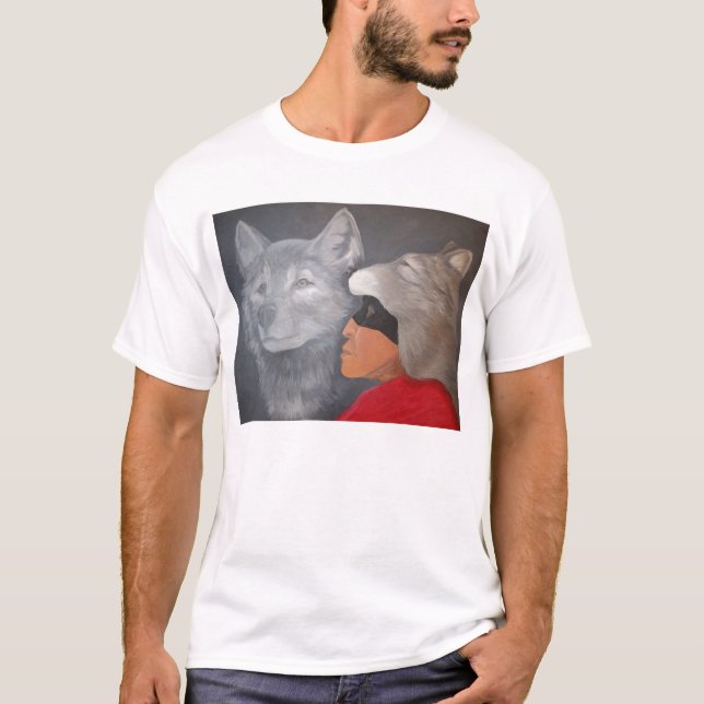 Camiseta Negociações com lobos (Frente)
