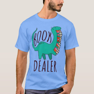 Camiseta Negociador de Livros, Leitura de Dinossauro