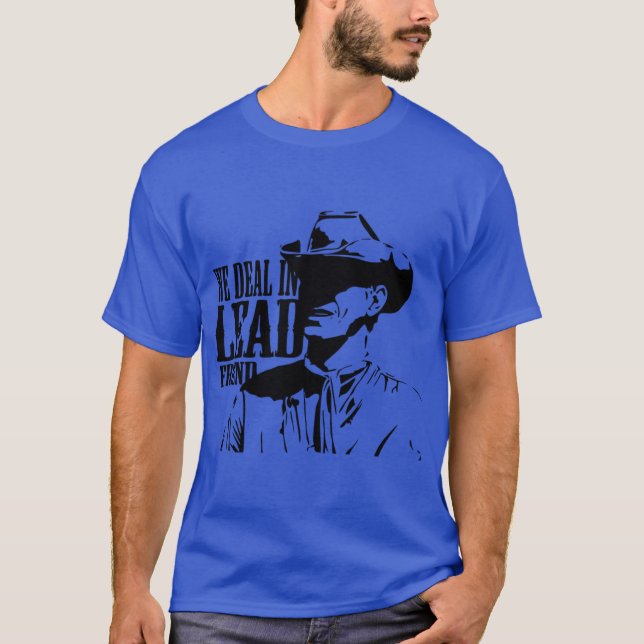 Camiseta Negociamos Com Amigo Líder Ocidental De Grande Dim (Frente)