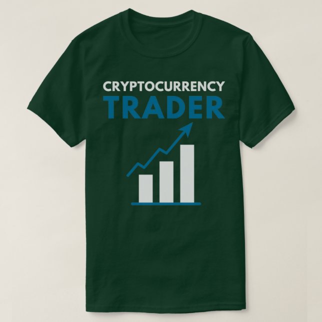 Camiseta negociante de criptografia (Frente do Design)