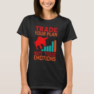Camiseta Negocie Seu Plano Trader Mercado de Ações Forex Cr