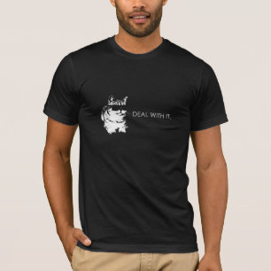 Camiseta Negócio com ele gato