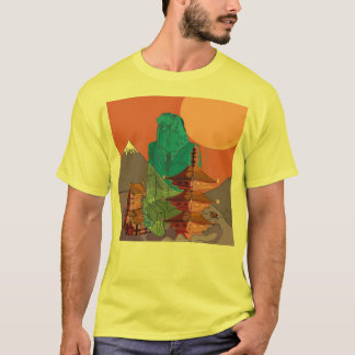 Camiseta negócio morsa-grande
