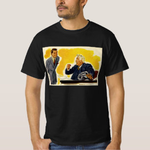 Camiseta Negócios Antigos, Funcionário de CEO Louco Executi