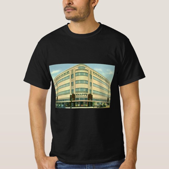 Camiseta Negócios Antigos, Loja de Departamentos da Knapp (Frente)