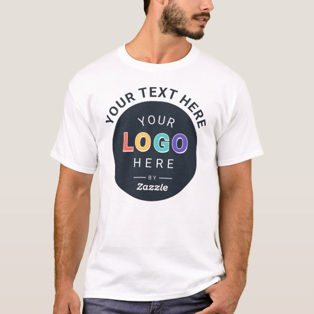 Camiseta Negócios com Logotipo Personalizado  (Frente)