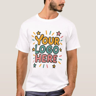 Camiseta Negócios, Empresa, Seu Logotipo Aqui