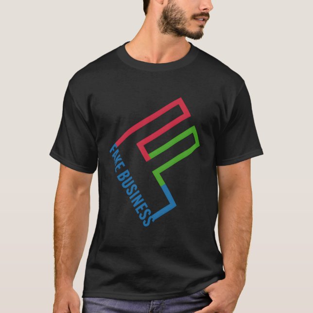 Camiseta Negócios falsos (Frente)