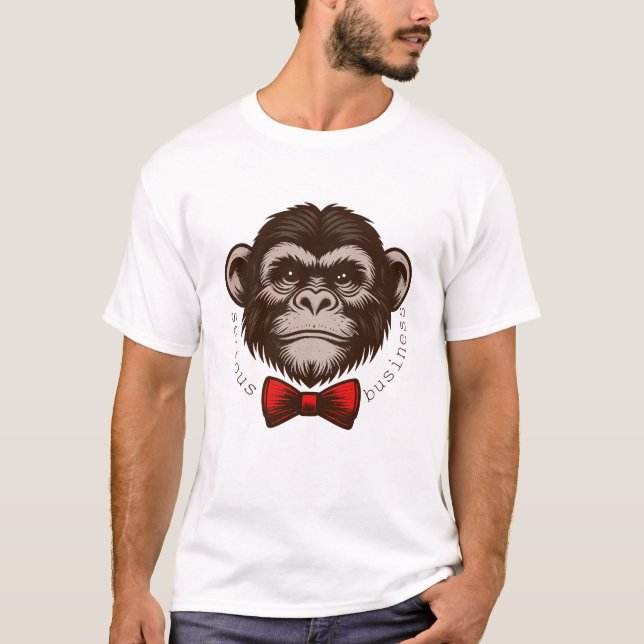 Camiseta Negócios Sérios II (Frente)
