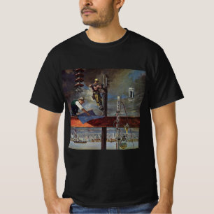 Camiseta Negócios Vintage, Arquitetos e Construção