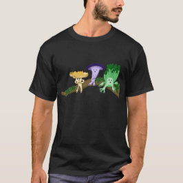 Camiseta Negra Amigos da Floresta