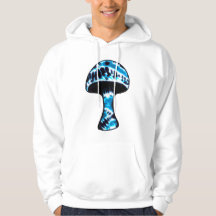 Camiseta Negra Azul TieDye Mogshroom