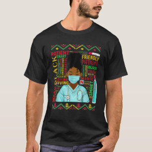 Camiseta Negra História Mês Africanos Meninos Afro-American