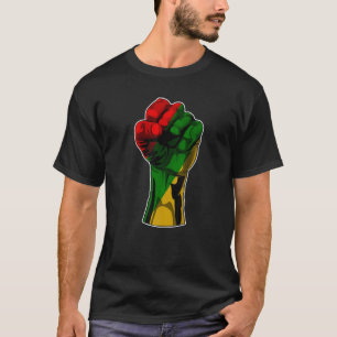 Camiseta Negra História Mês Pinto Poder Negro Mulheres Home