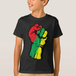 Camiseta Negra História Mês Pinto Poder Negro Mulheres Home