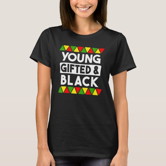 Camiseta Negra Negra Nova E Negra História Negra Negra Afri (Frente)