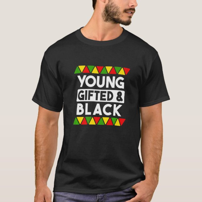 Camiseta Negra Negra Nova E Negra História Negra Negra Afri (Frente)