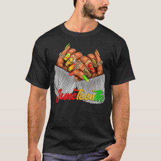 Camiseta Negra-Unhas-negra africana-americana H