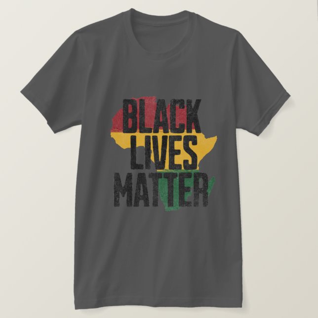 Camiseta Negras Importam a África (Frente do Design)