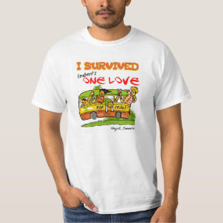Camiseta Negril um T do rastejamento do bar do amor